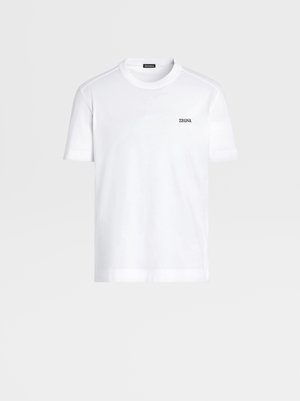 Optical White Cotton T-shirt